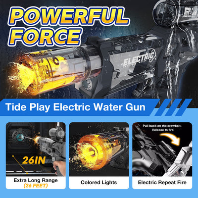 Water Blaster Pro™ - Pistola de agua eléctrica
