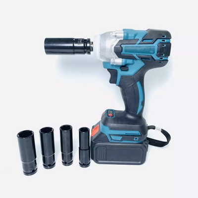 Llave Taladro de Impacto Inalámbrico doble batería + Accesorios