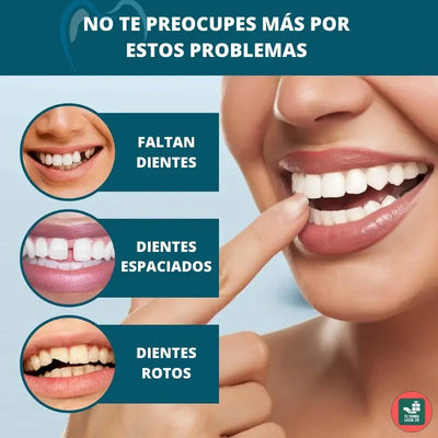 Carillas Dentales Ajustables 🦷- Set 2 Pzs (Superior e Inferior)