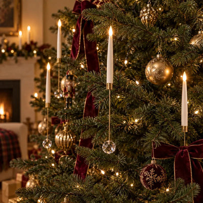 EverGlow® Pack de 6 Velas para árbol de Navidad