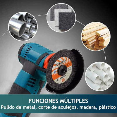 Amoladora Angular Inalámbrica FlexPRO® - 2 Baterías