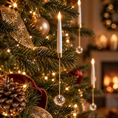 EverGlow® Pack de 6 Velas para árbol de Navidad