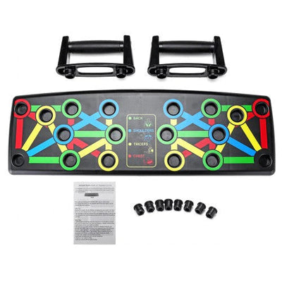 TABLERO PUSH UP SISTEMA COMPLETO DE EJERCICIO PREMIUM©