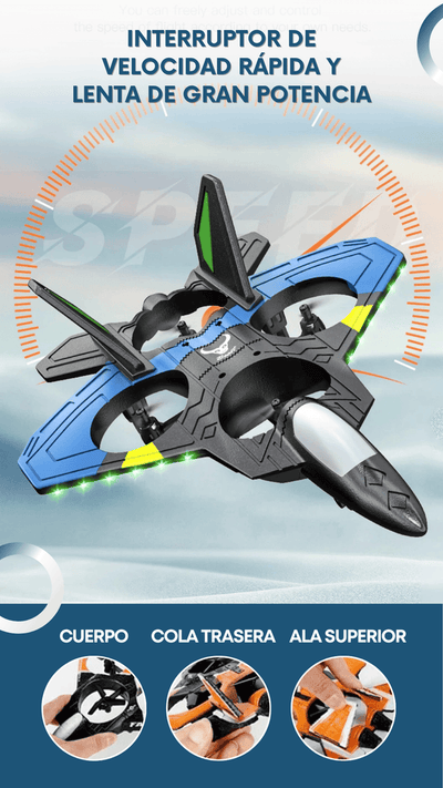 Jet Rider 4X – Avión RC Indestructible