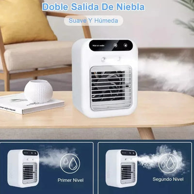 AIR COOLER PRO® - Aire Acondicionado Portátil 3 en 1 – Aire fresco donde vayas, sin cables
