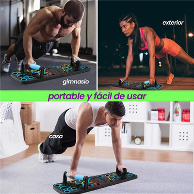 TABLERO PUSH UP SISTEMA COMPLETO DE EJERCICIO PREMIUM©