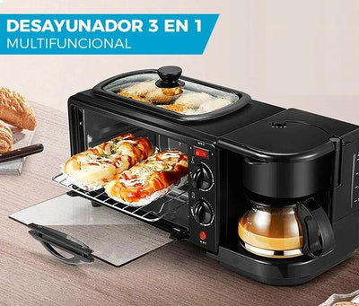 Horno Multifuncional 3 en 1 🍳🍰☕