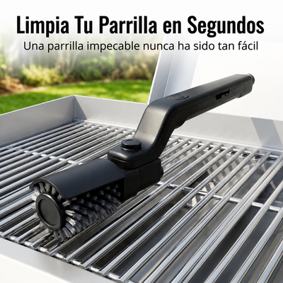 GrillMaster Pro™ - Cepillo Eléctrico para Limpiar Parrillas y Asadores