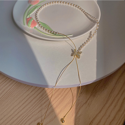 🦋Collar Mariposa🦋 + Gratis Anillo Mariposa