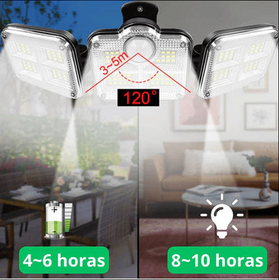 Reflector solar LED - POWER MAX© PAGA 1 Y LLEVA 2