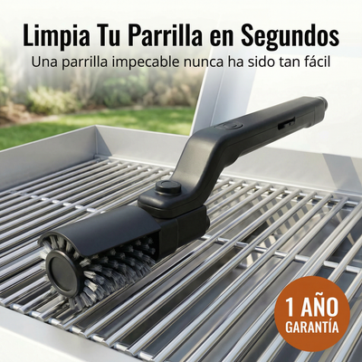 GrillMaster Pro™ - Cepillo Eléctrico para Limpiar Parrillas y Asadores