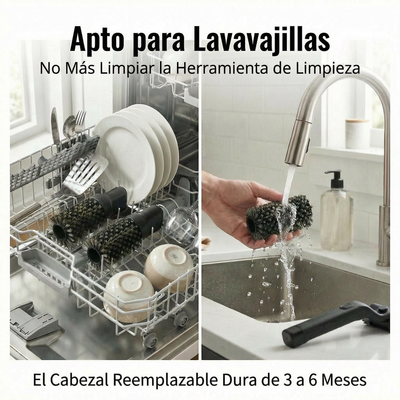 GrillMaster Pro™ - Cepillo Eléctrico para Limpiar Parrillas y Asadores