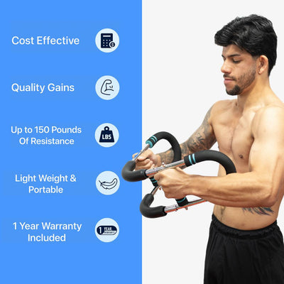 Official Gorilla Bar™ - Entrenador de Brazos Ajustable