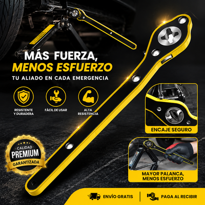 EasyCrank™ Llave Rápida para Gatos Elevador