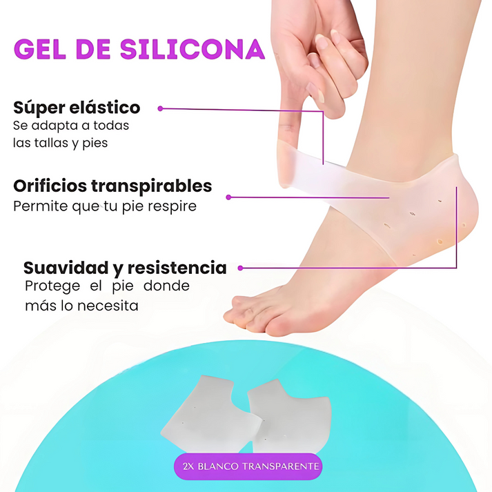Taloneras terapéuticas transpirables - PharmaToe™