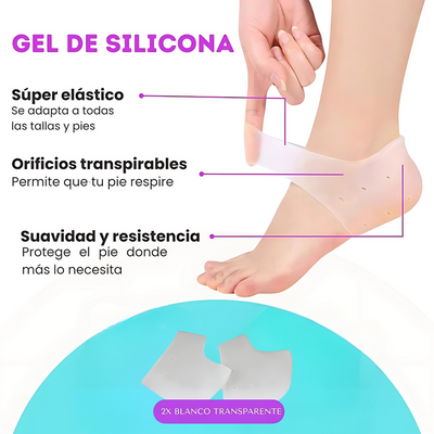 Taloneras terapéuticas transpirables - PharmaToe™