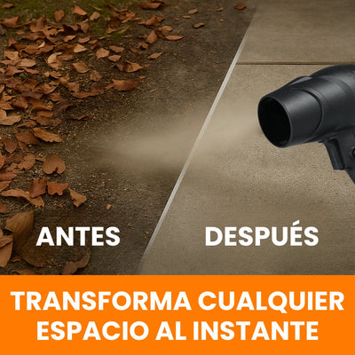 Air Force® - Soplador Turbo Inalámbrico Limpieza Rápida (2 Baterías y Maletín Gratis🎁)