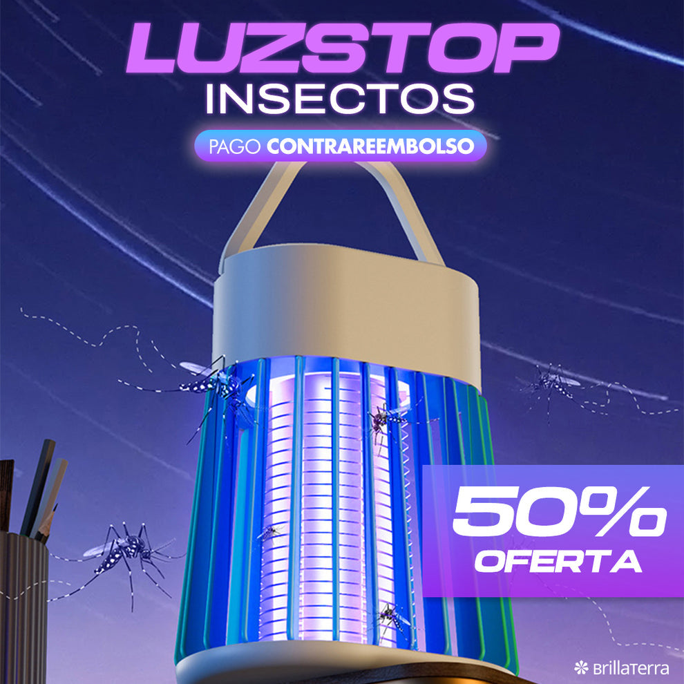 LuzStop Insectos® – Protección eficaz contra mosquitos e insectos [OFERTA 2X1]