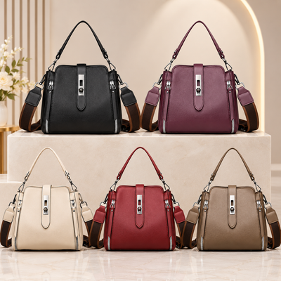 👜Bolso bandolera moderno de piel suave para mujer