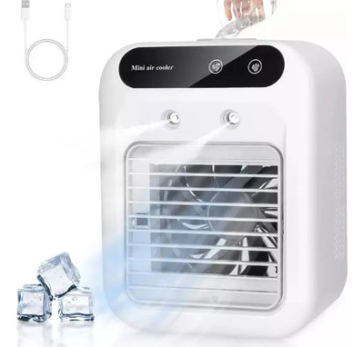 AIR COOLER PRO® - Aire Acondicionado Portátil 3 en 1 – Aire fresco donde vayas, sin cables