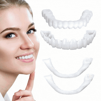 Carillas Dentales Ajustables 🦷- Set 2 Pzs (Superior e Inferior)