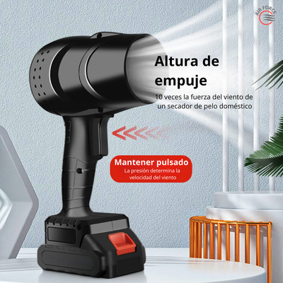 Air Force® - Soplador Turbo Inalámbrico Limpieza Rápida (2 Baterías y Maletín Gratis🎁)