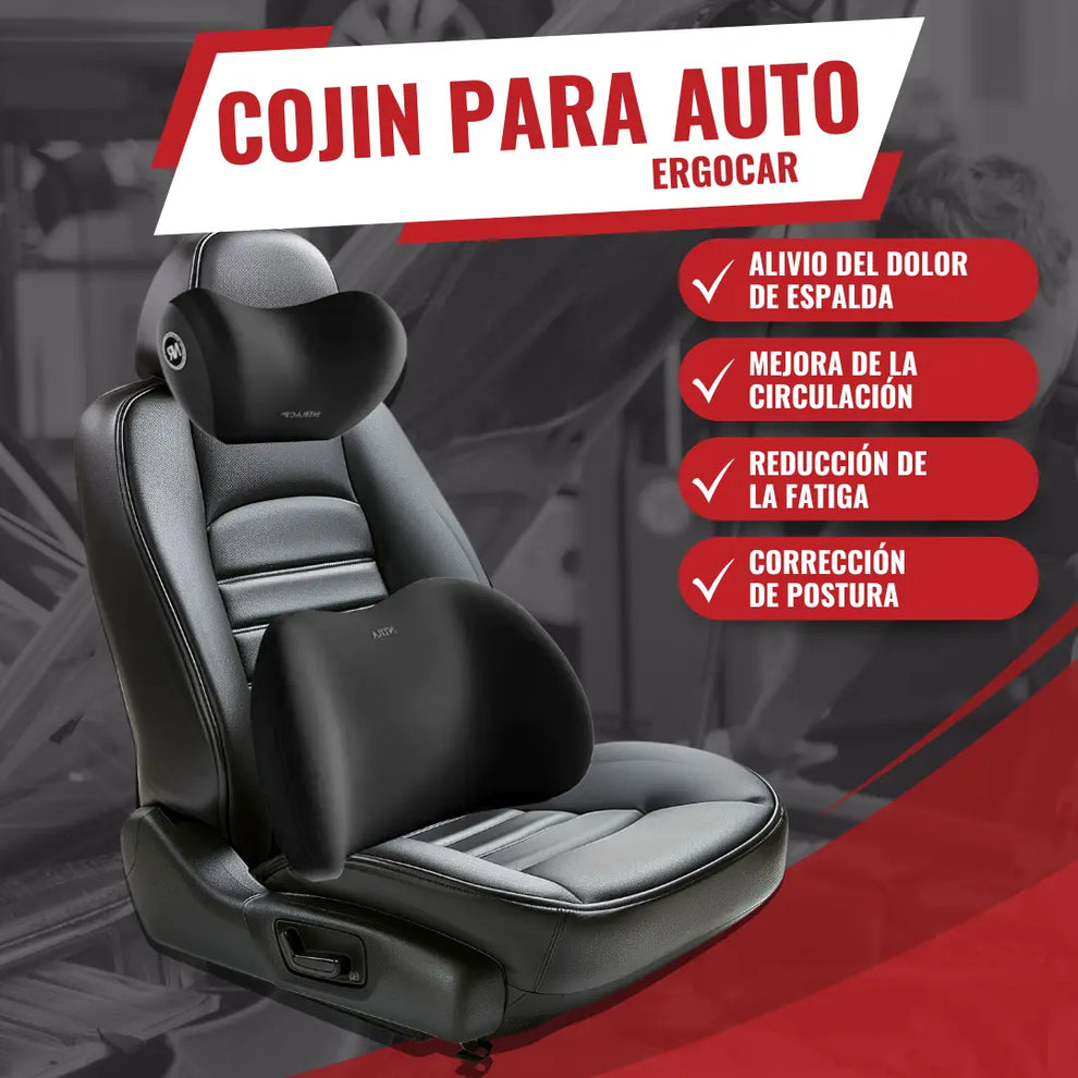 ERGOCAR® - Kit Lumbar para Auto