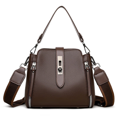 👜Bolso bandolera moderno de piel suave para mujer