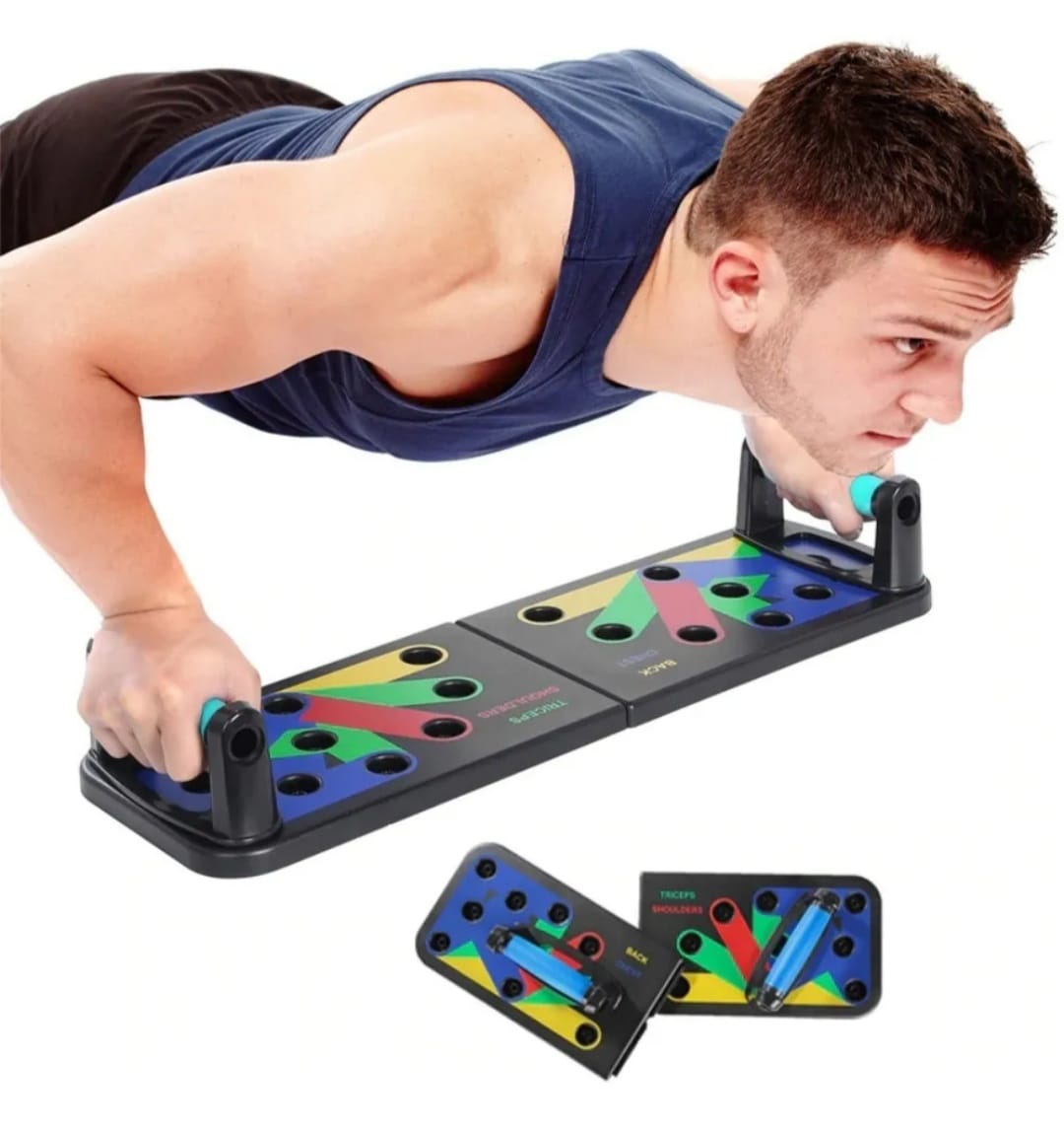 TABLERO PUSH UP SISTEMA COMPLETO DE EJERCICIO PREMIUM©