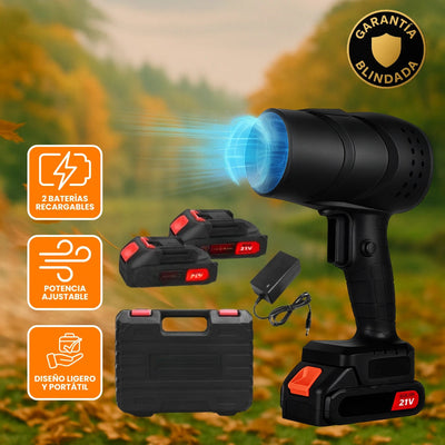 Air Force® - Soplador Turbo Inalámbrico Limpieza Rápida (2 Baterías y Maletín Gratis🎁)