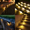 Pack de 4 luces LED con carga solar para Exteriores
