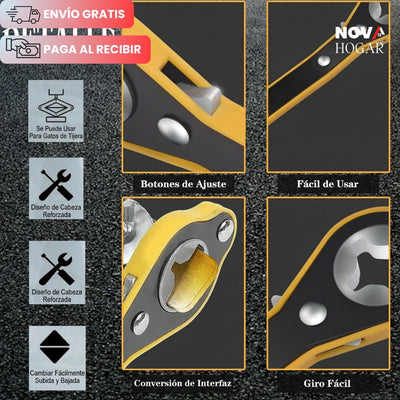 EasyCrank™ Llave Rápida para Gatos Elevador