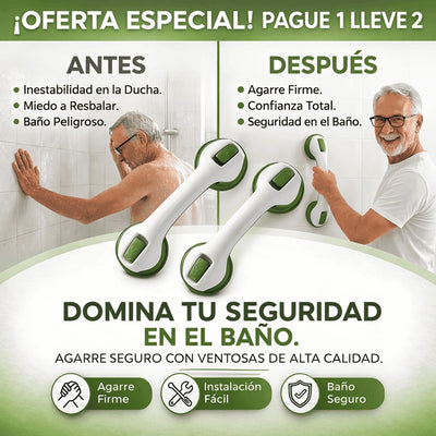 HELPING HANDLE™ - PACK DE 2 AGARRADERAS DE SEGURIDAD