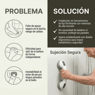 HELPING HANDLE™ - PACK DE 2 AGARRADERAS DE SEGURIDAD