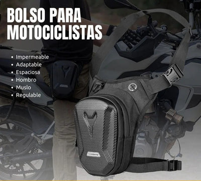 Bolso táctico de pierna para motociclistas