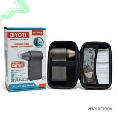 Soplador Ultra Potente Recargable con Ventilador de Conducto de Alta Velocidad