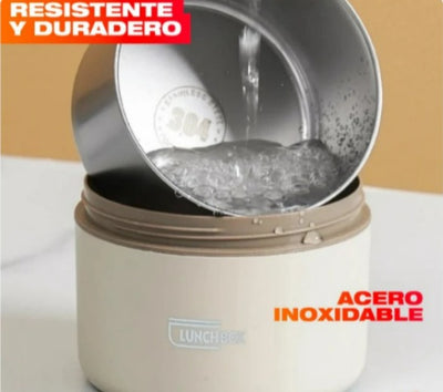 Portacomidas y Lonchera Térmica – Set x4