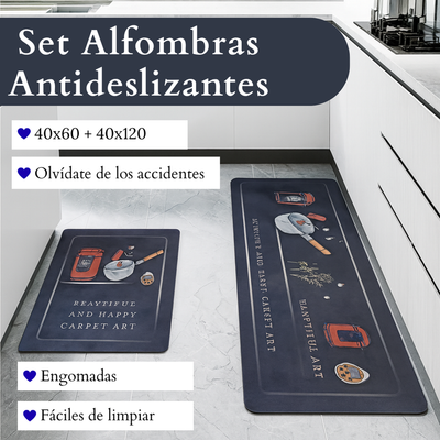 Set 2 Alfombras Antideslizantes – Seguridad Garantizada
