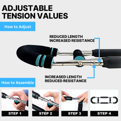 Official Gorilla Bar™ - Entrenador de Brazos Ajustable