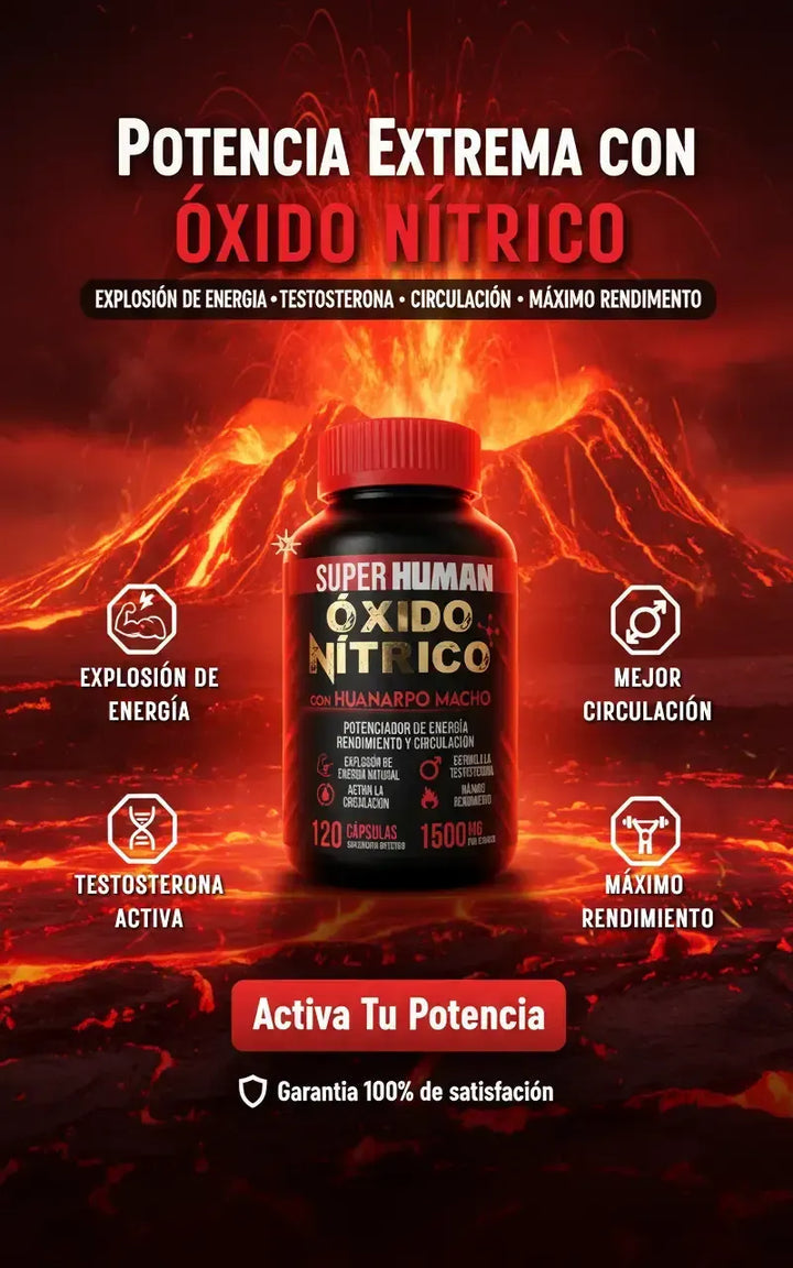 Oxido Nitrico™ - Energía, Potencia y Rendimiento