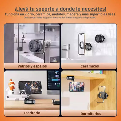 GripMaster Pro® 360 – Soporte magnético inteligente para teléfono