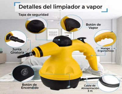Steam Cleaner™- Máquina de limpieza a vapor presurizada todo en uno