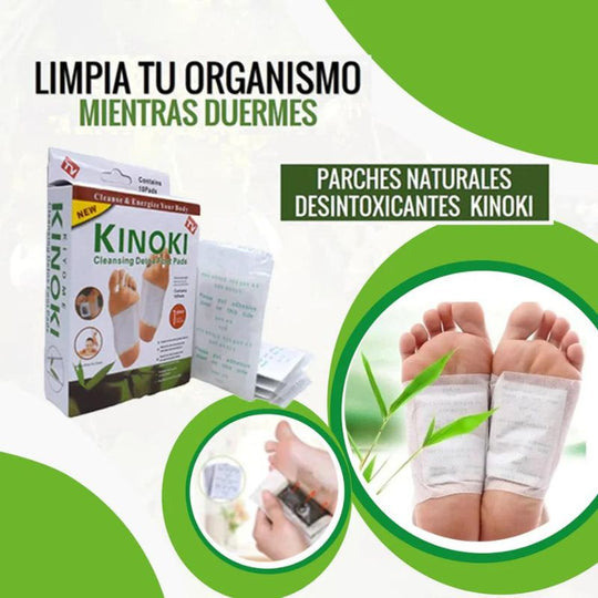 Parche Natural Kinoki™ kit de 10 unidades